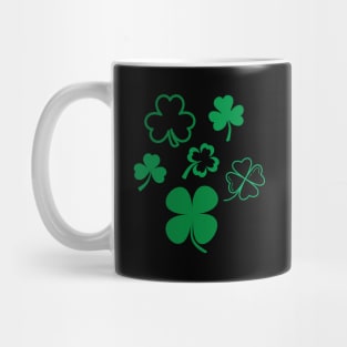 shamrock st patricks day march 17 cute funny design Mug